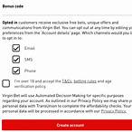 virgin bet 10 get 20 code